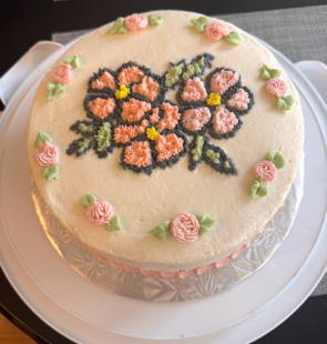9" Custom Cake- Vanilla